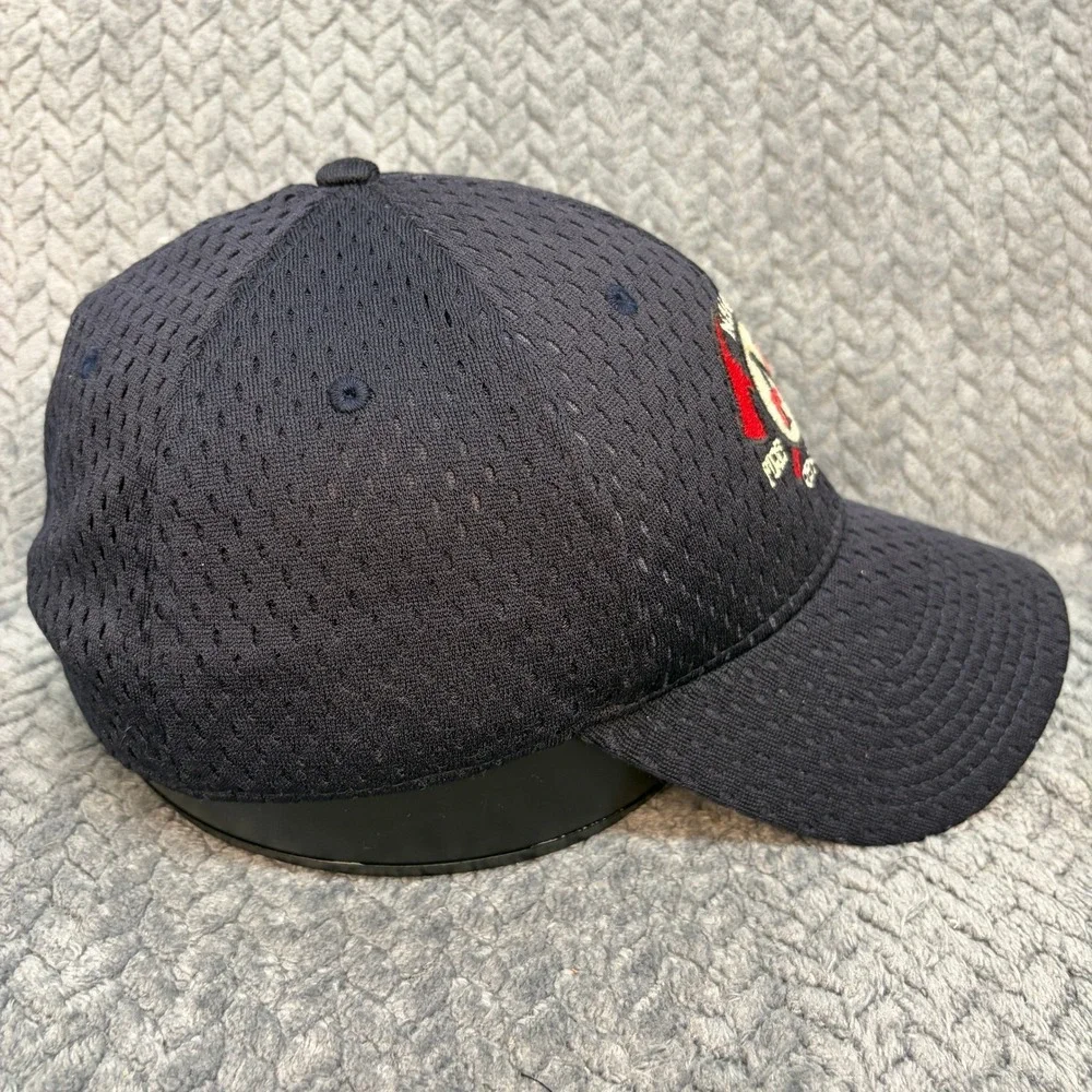 OC Sports NEBCO Fire EMS Rescue Hat Navy Blue Mesh Proflex L/XL Cap 0739
